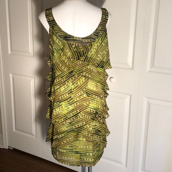 Robbie Bee Signiture lined ruffled layered dress, NWT - Picture 2 of 4